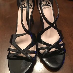 Fergalicious Patent Leather Sandals never Worn